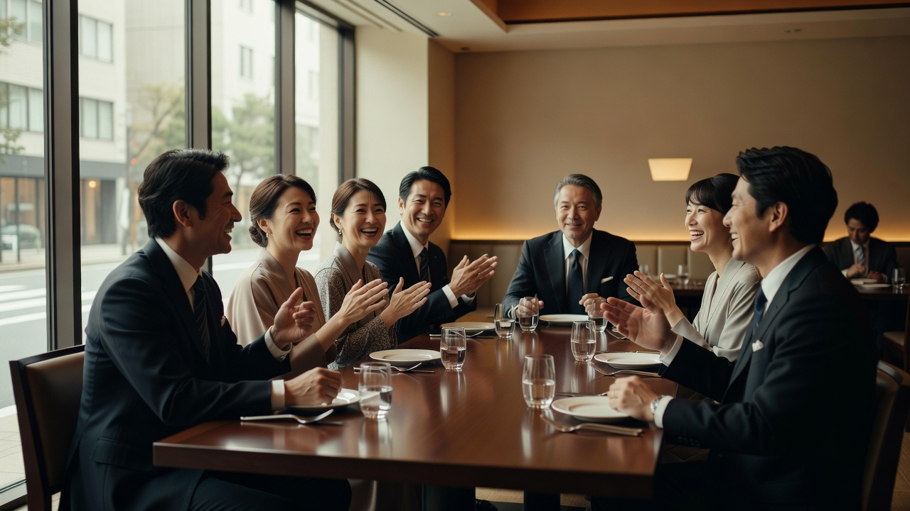 社交での会話術
