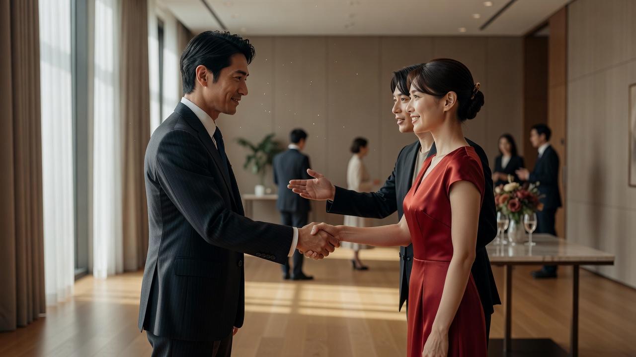 紹介と挨拶の作法